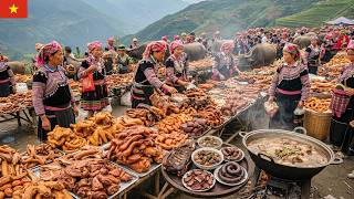 Vietnamese Food Market Full of Unique Dishes - Everyone Wants to Try Them
