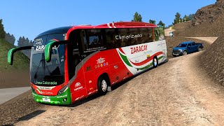 Rutas Complicadas Ecuador Con El Bus ZARACAY BUS YUTONG American Truck Simulator 1.48