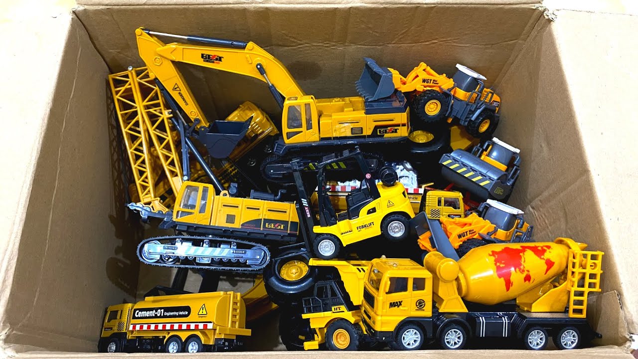 KABOLITE K350-200 DIGGER, MEGA RC TRUCKS, RC TRACTORS, RC MACHINES COLLECTION!!EXCAVATOR LESU ET30H