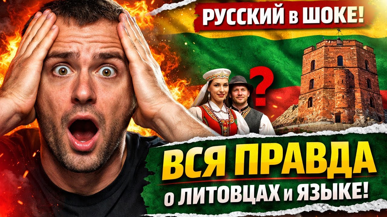 Русский в шоке: вся правда о литовцах и литовском языке