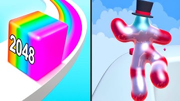 Blob runner 3d vs jelly run 2048 || blob runner 3d vs jelly run 2048 ios || blob runner 3d 