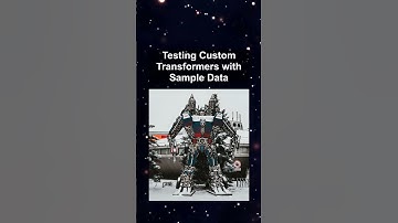 Testing Custom Transformers with Sample Data #ai #artificialintelligence #machinelearning #aiagent