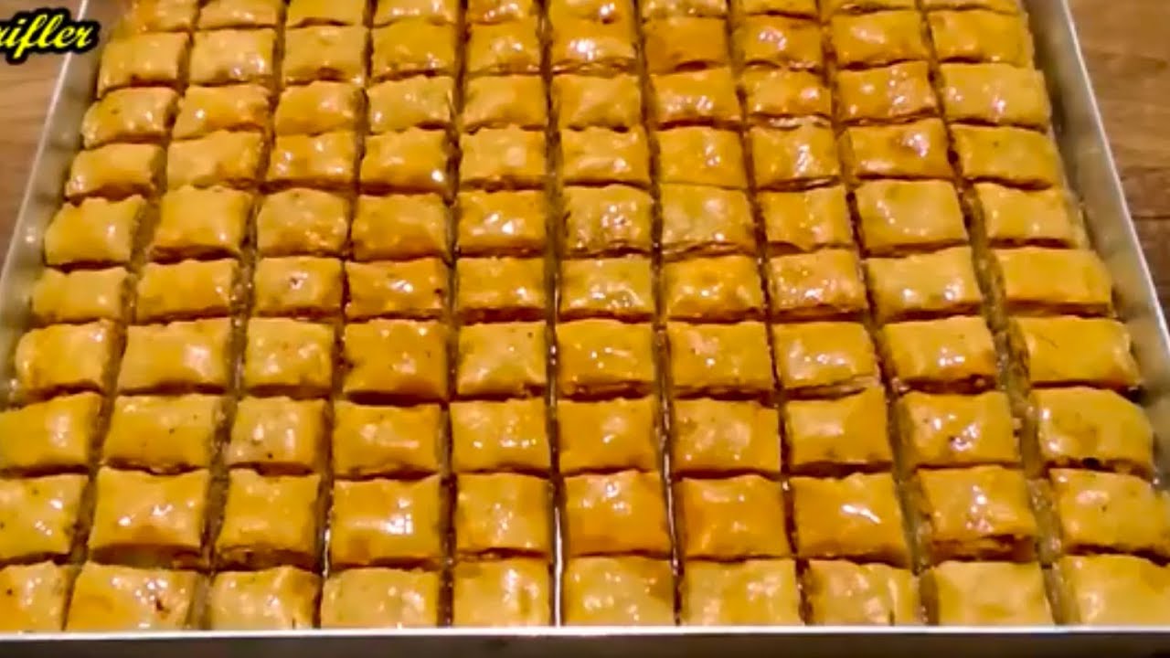 🏆TÜM AYRINTILARIYLA CEVİZLİ BAKLAVA TARİFİ👌CEVİZLİ BAKLAVA NASIL YAPILIR❗#baklava