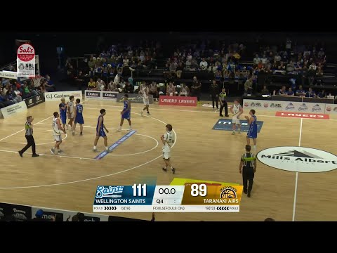 NBL: Wellington Saints vs Taranaki Airs