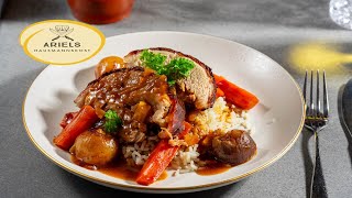 Spanferkelschulterbraten, Hausmannskost,