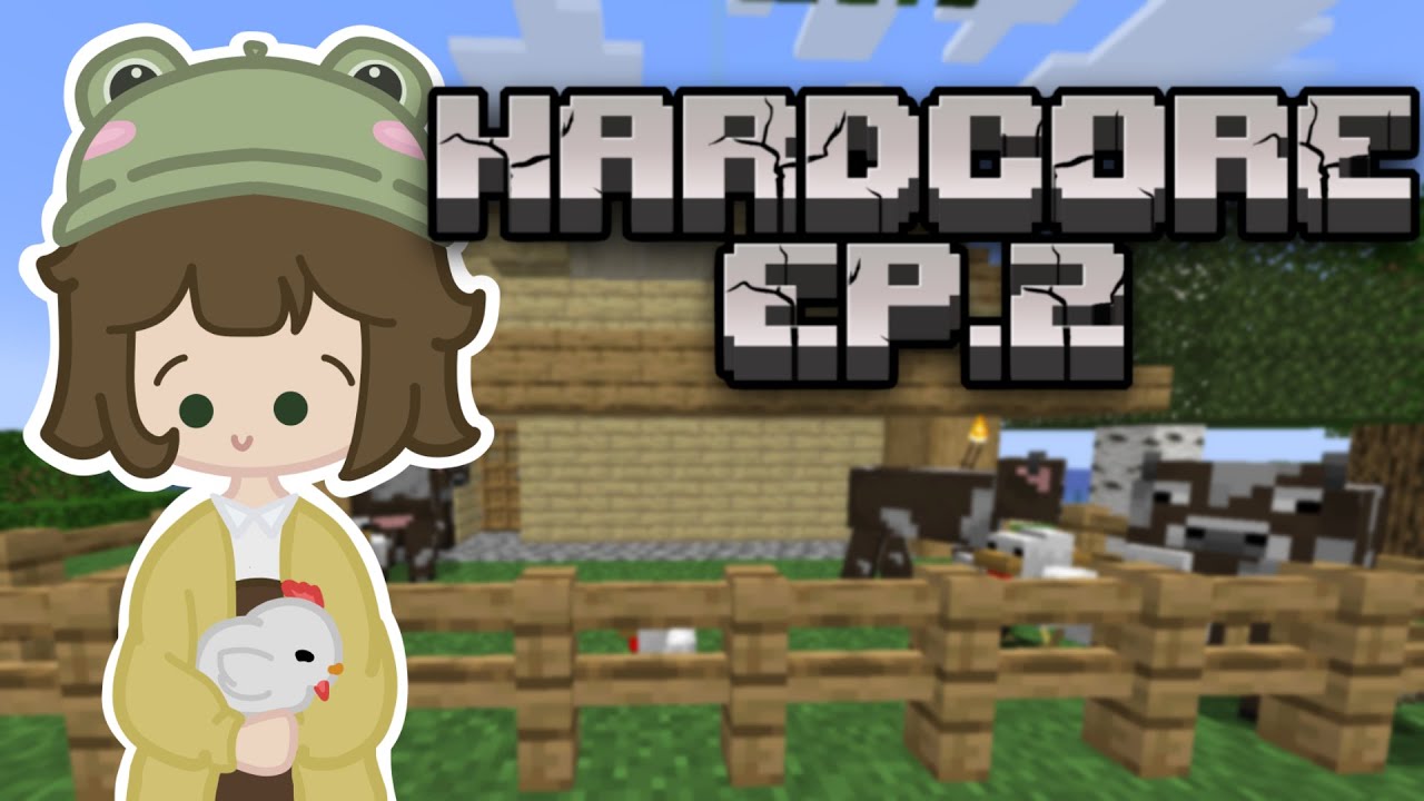 BIG progress // Minecraft hardcore EP 2 - YouTube
