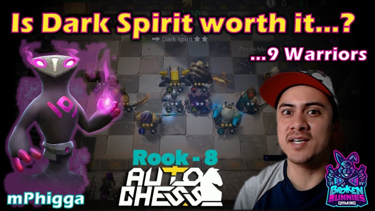 Is Dark Spirit worth it?? ...9 Warriors Auto Chess Mobile // Broken Bunnies Gaming