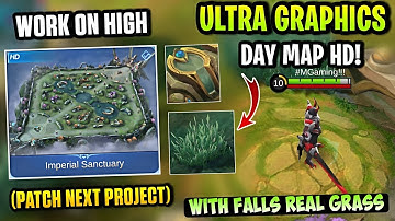 HOW TO ENABLE ULTRA GRAPHICS HD With FALLS & GRASS In Mobile Legends - [ Patch Transformers ]