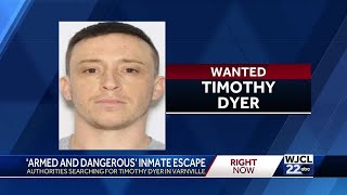 Inmate escapes Hampton County jail