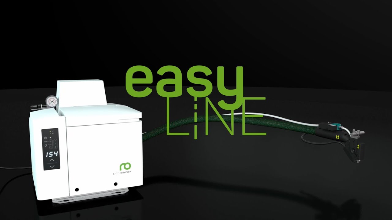 EasyLine small hotmelt application system Robatech (product video
