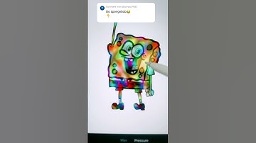 SpongeBob 🧽~pick a color|Procreate #art #satisfying #sub #fy #digitalart #requestedvideo ￼