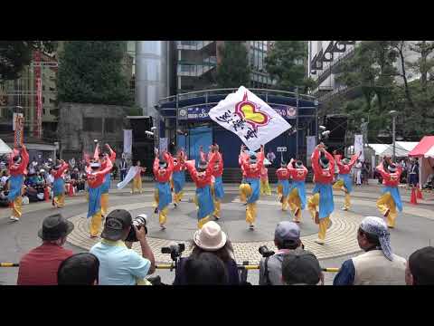重夢逗・西口公園会場－東京よさこい２０１８