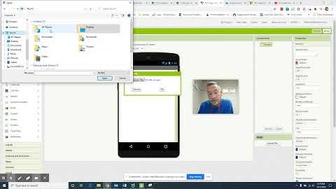 AppInventor - Uploading Media Files