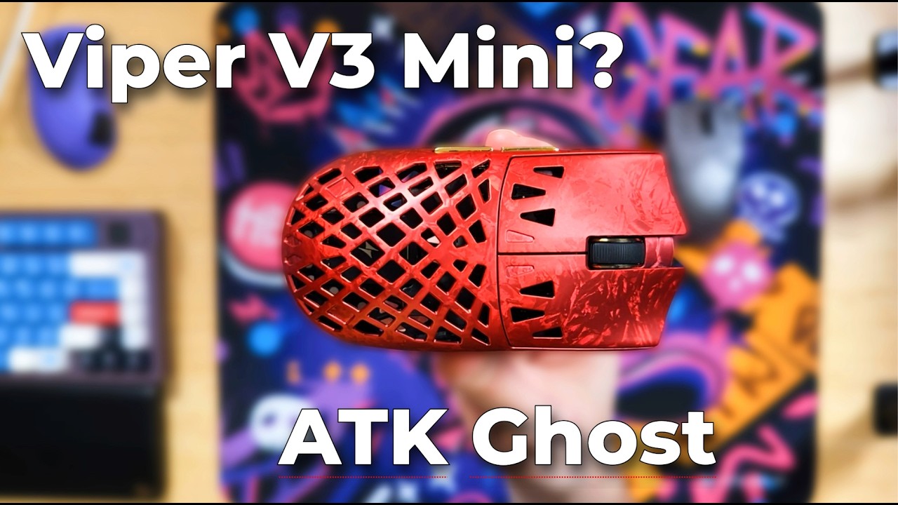 N*み様 【日本未発売】ATK GHOST　ViperV3proのミニサイズ形状 It's Real! Viper V3 Pro Mini - ATK Ghost Ultimate Review - YouTube
