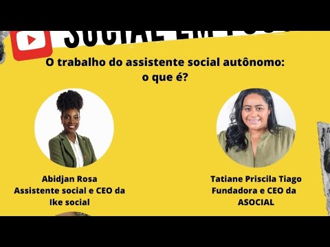 O trabalho do assistente social autônomo: o que é?