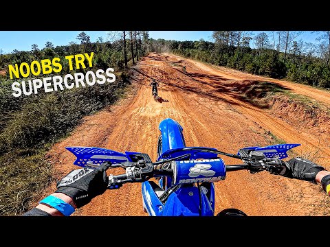 Noobs try Supercross Straight Rhythm