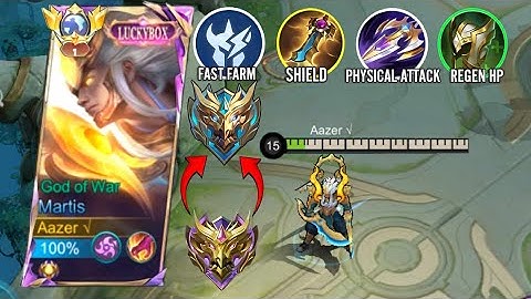 MARTIS BEST GUIDE TO RANK UP FASTER IN 2025!! 🔥 (Recommended Build & Emblem)- MLBB