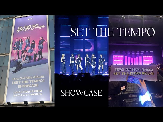 izna 'SET THE TEMPO' SHOWCASE 💞 - YouTube