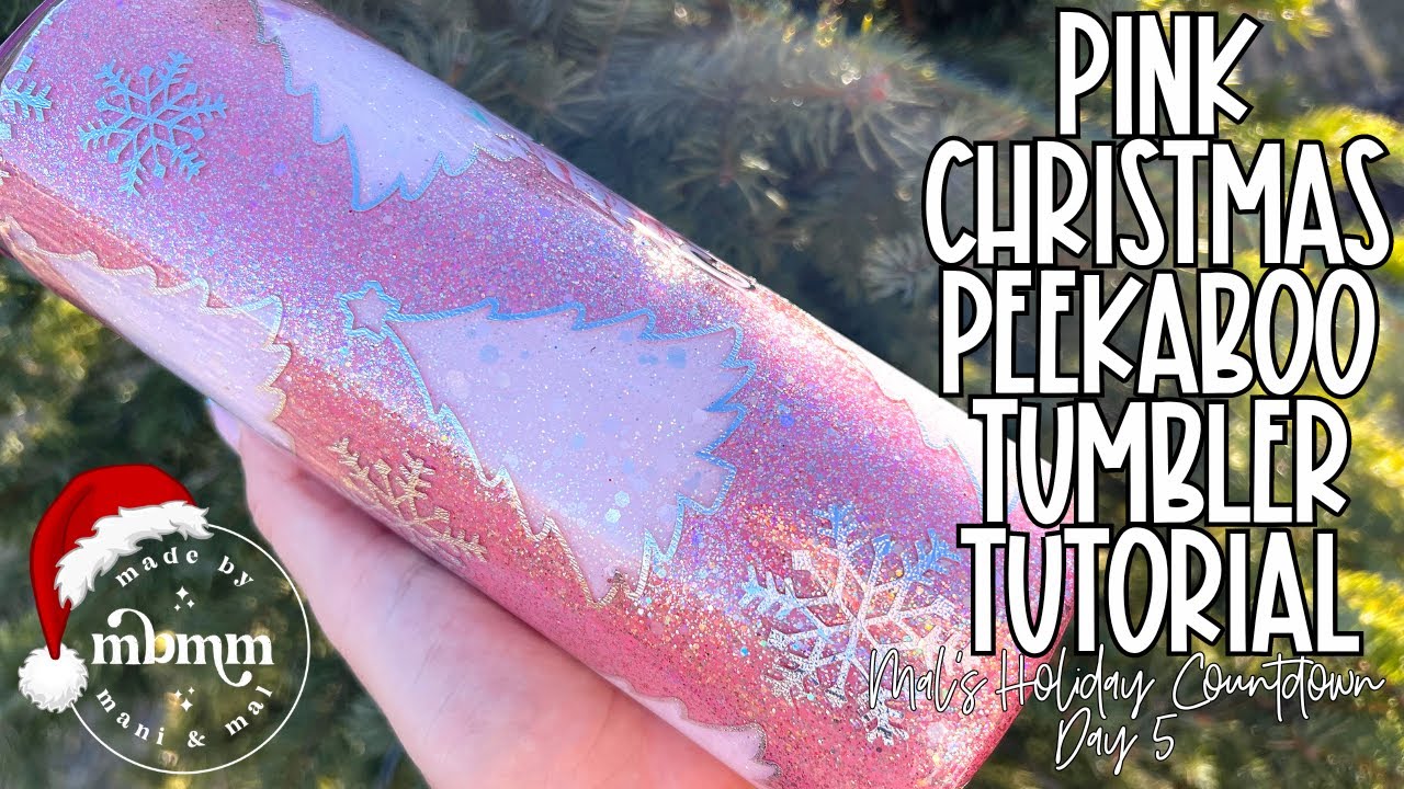 Christmas Lights Peek-a-Boo Tumbler – AvaMae Creations