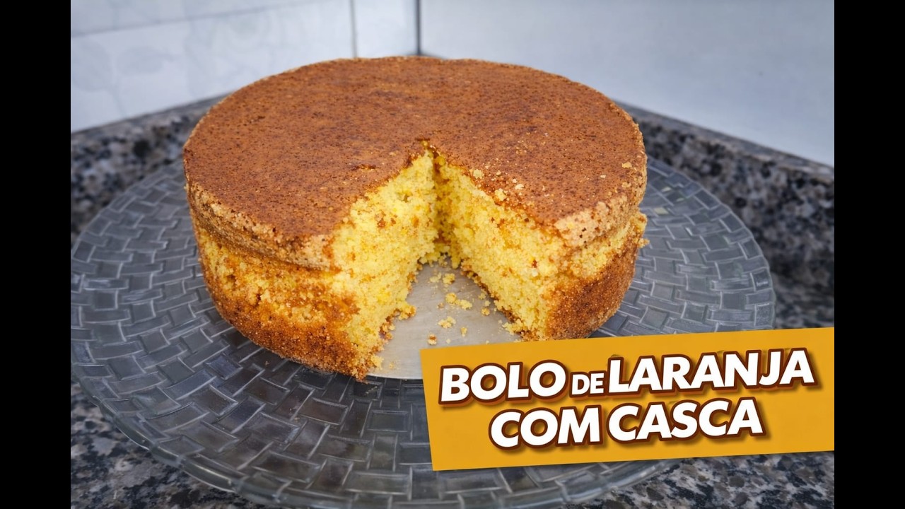 Bolo de Laranja com Casca