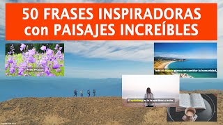 ¡50 FRASES CÉLEBRES PARA INSPIRARTE! #frasesinspiradoras #buendia