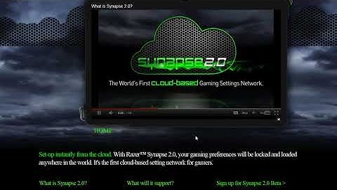 #8 - Press Release: Razer Synapse 2.0