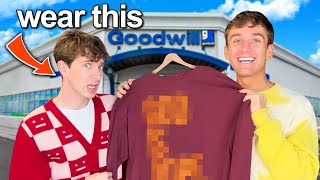 Best Friends thrift crazy outfits for each other by Carter Kench 244,551 views 2 months ago 7 minutes, 15 seconds