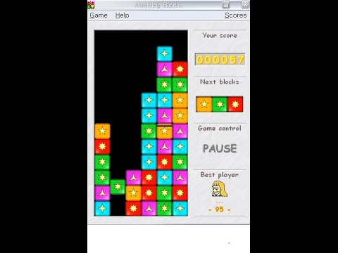 Amazing Blocks v1.3 (Windows game 2000) 