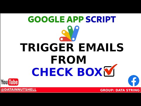 Trigger Emails Automatically Using a Checkbox in Google Sheets!