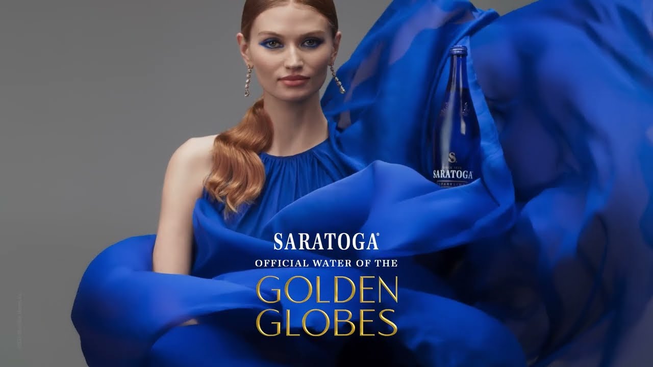 Saratoga Spring Water: The Art of Water | The Official Water for the Golden Globes