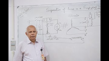 EEE l Lab Experiment l Separation of losses in a Single Phase Transformer l 2020