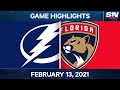 NHL Game Highlights | Lightning vs. Panthers – Feb. 13, 2021