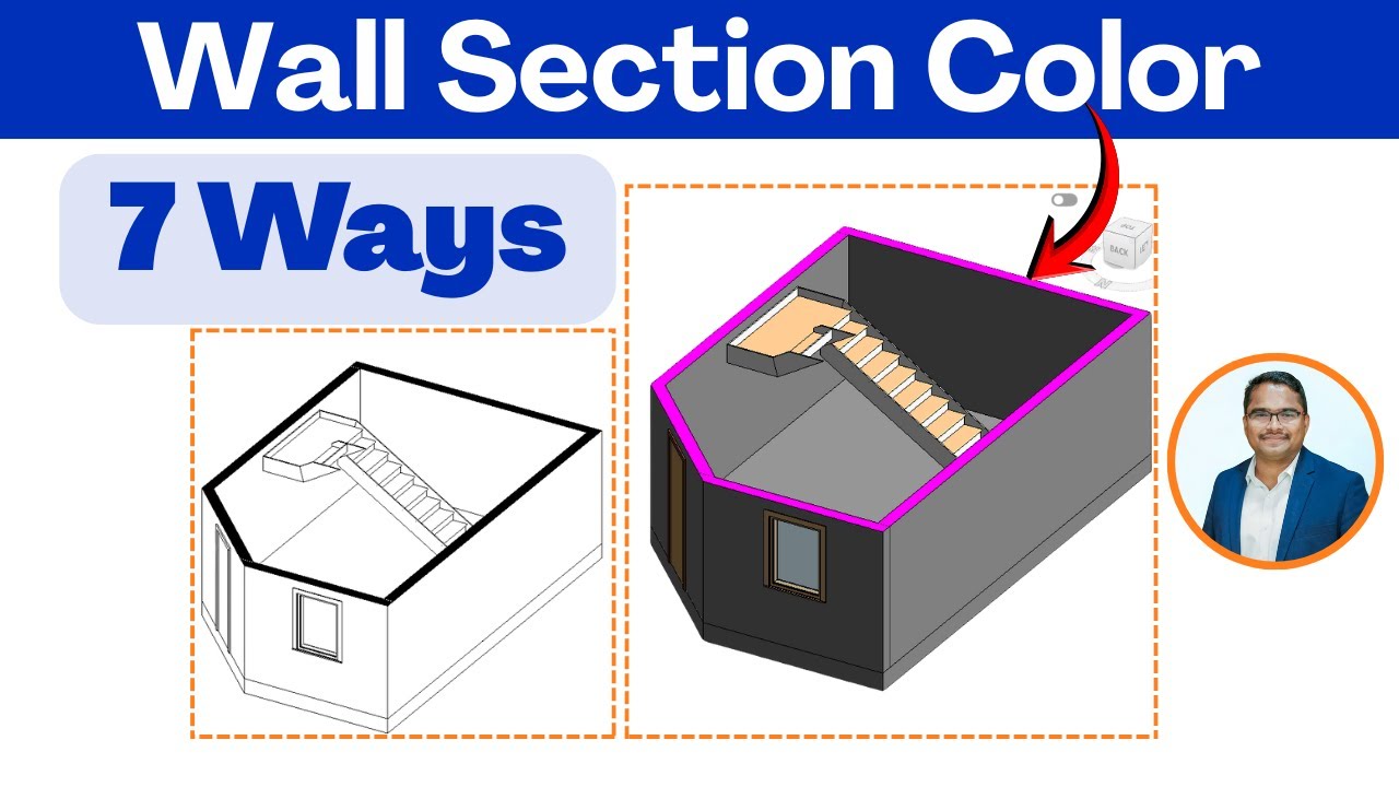 7 способов изменить цвет и узор стен в Revit