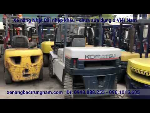 Video Xe nâng nhật bãi|xe nâng cũ| Rất nhiều xe nâng nhật... - youtube