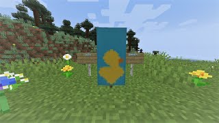 Minecraft Duck Banner Tutorial
