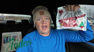 Andes Peppermint Crunch Holiday Candy Review