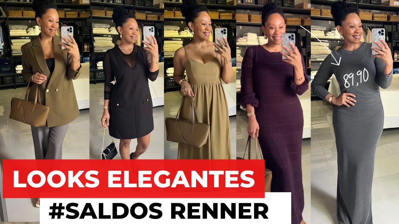 LOOKS SOFISTICADOS QUE ENCONTREI NOS SALDOS DA RENNER