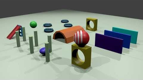 CAP 3034 Project 1- Obstacle Course Animation "Ball Chase"