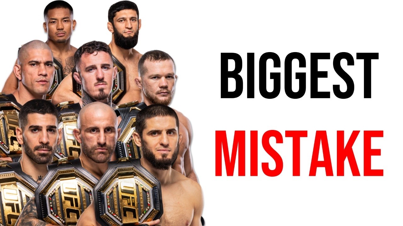 Biggest Career Mistake Made By Every UFC Champion
