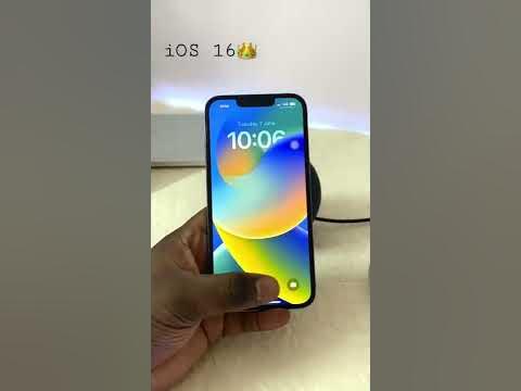This is how you change wallpaper in iOS 16 #ios16 #iphone #apple - YouTube