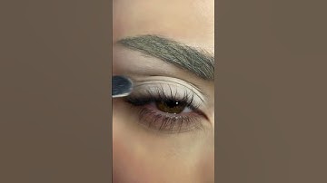 Easy quick eye brow tutorial 😮#shorts #forbeginners #eyebrowtutorial #howidomybrow # viral #short