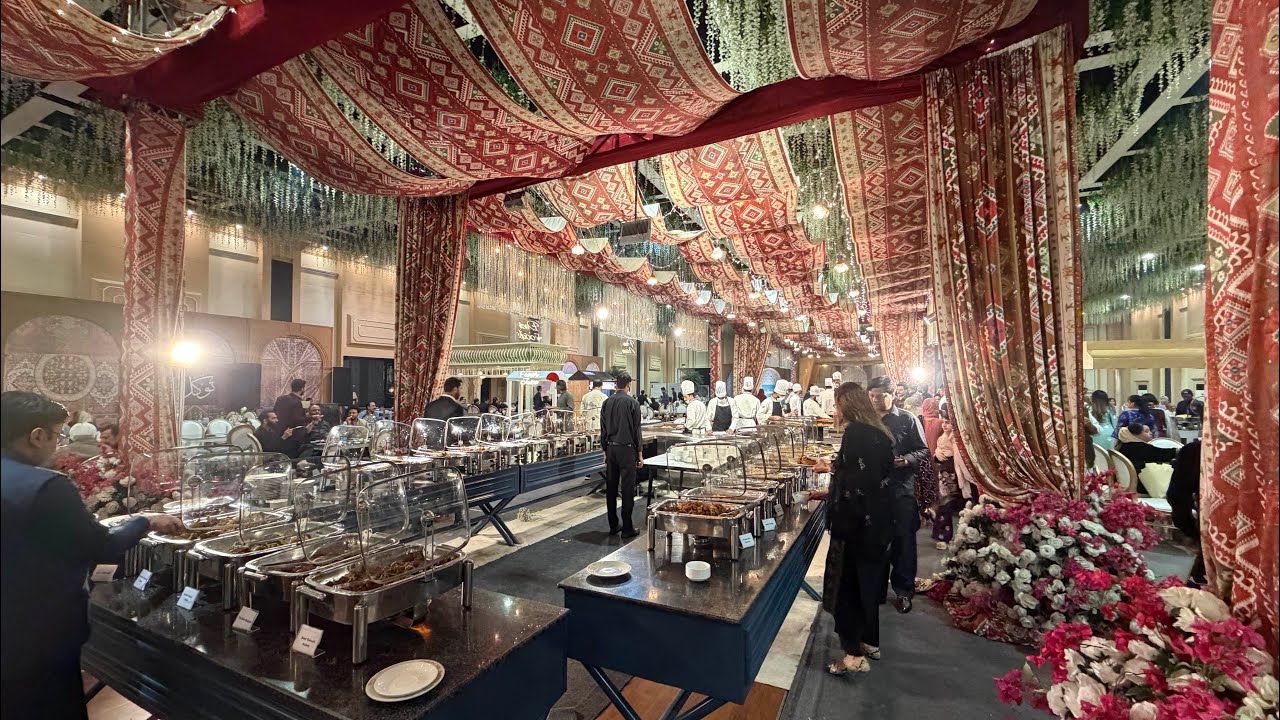 The White Rose Marquee in Bahria Town | My Little sisters birthday Iftar meal 