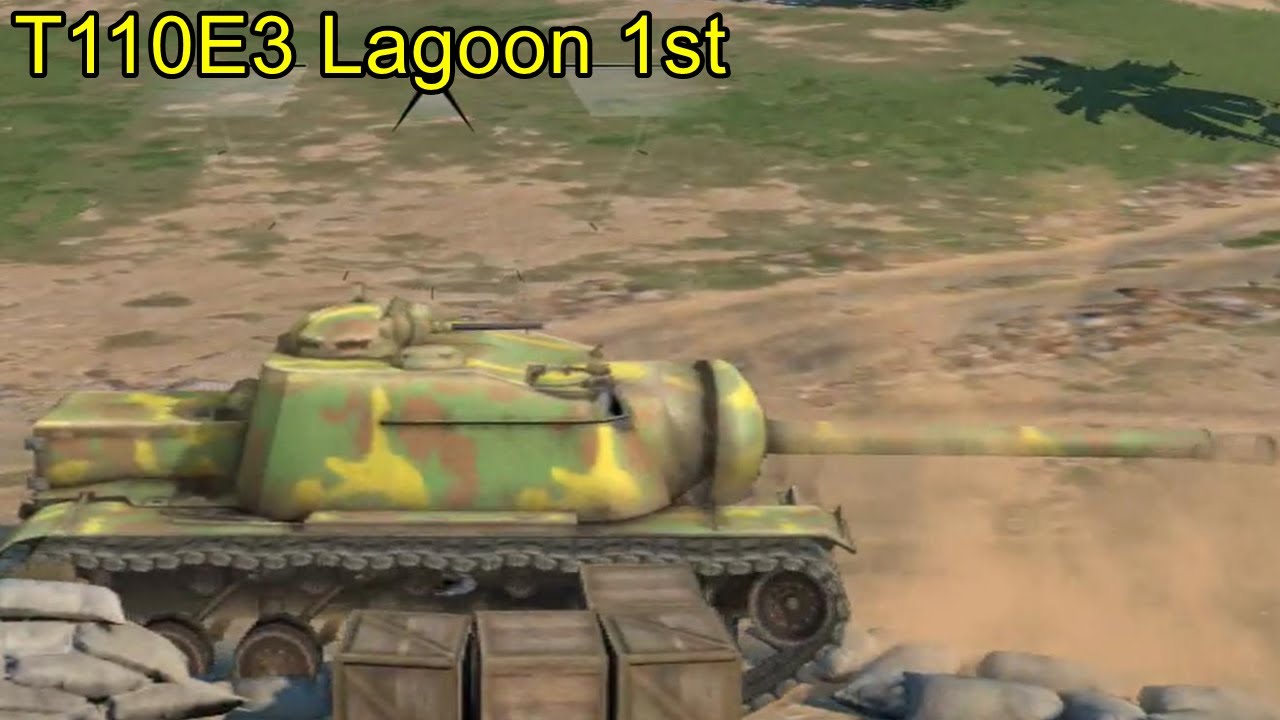T110E3 Lagoon 1st ╬ WoT Blitz Replays.