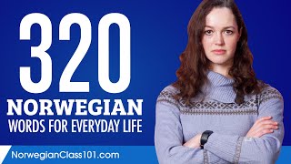 320 Norwegian Words for Everyday Life  Basic Vocabulary #16