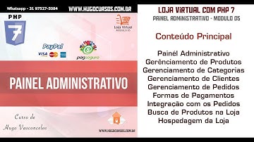 Loja Virtual com PHP 7 - Aula 04 - Buscando dados dos produtos