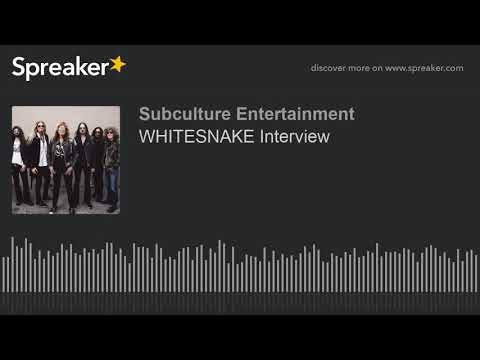 WHITESNAKE Interview (part 1 of 2)