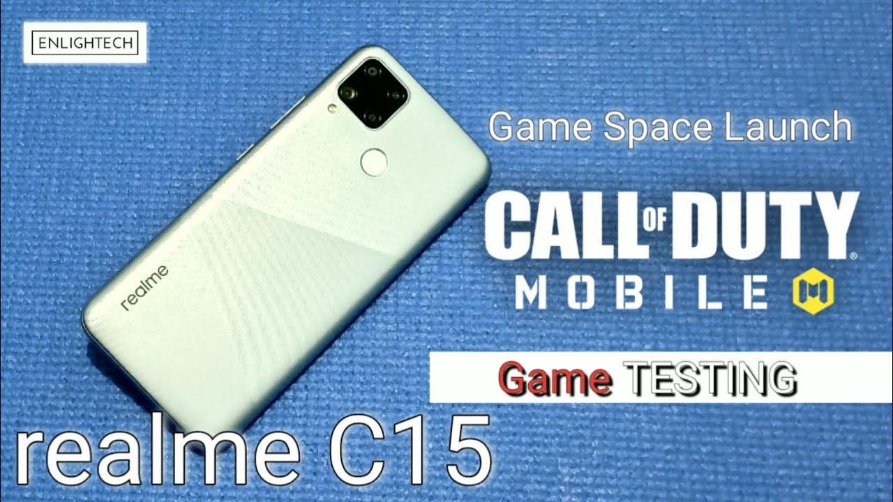 Realme C15 |  Game TESTING: Call of Duty Gameplay | Game Space ON
