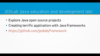 JEDLAB introduction