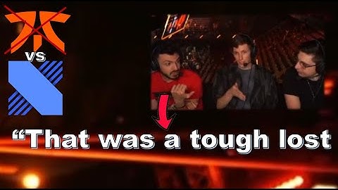 FNC Boaster tells Tarik & Shroud how he felt when FNATIC got Eliminated by DRX