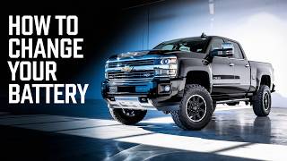 How to change your battery out on you 2016 Chevy 2500 Duramax